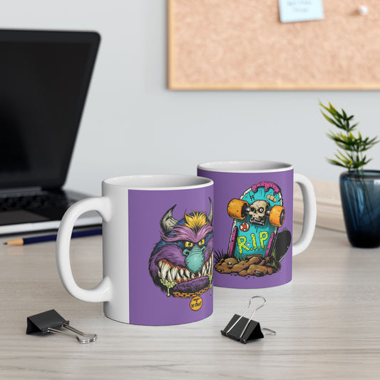 Monsters Mug 11-15 Onces Light Purple