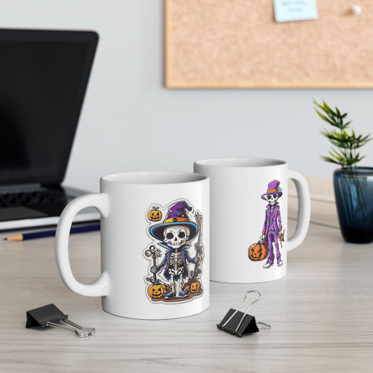 Halloween Mug 11-15 Onces White
