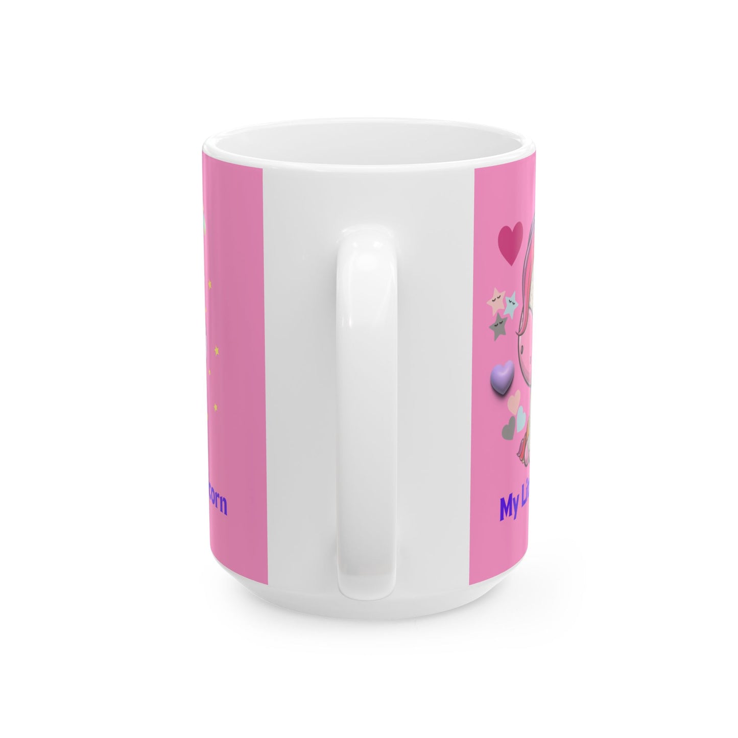 My Little Unicorn Balloons Mug 11-15 Ounces Pink