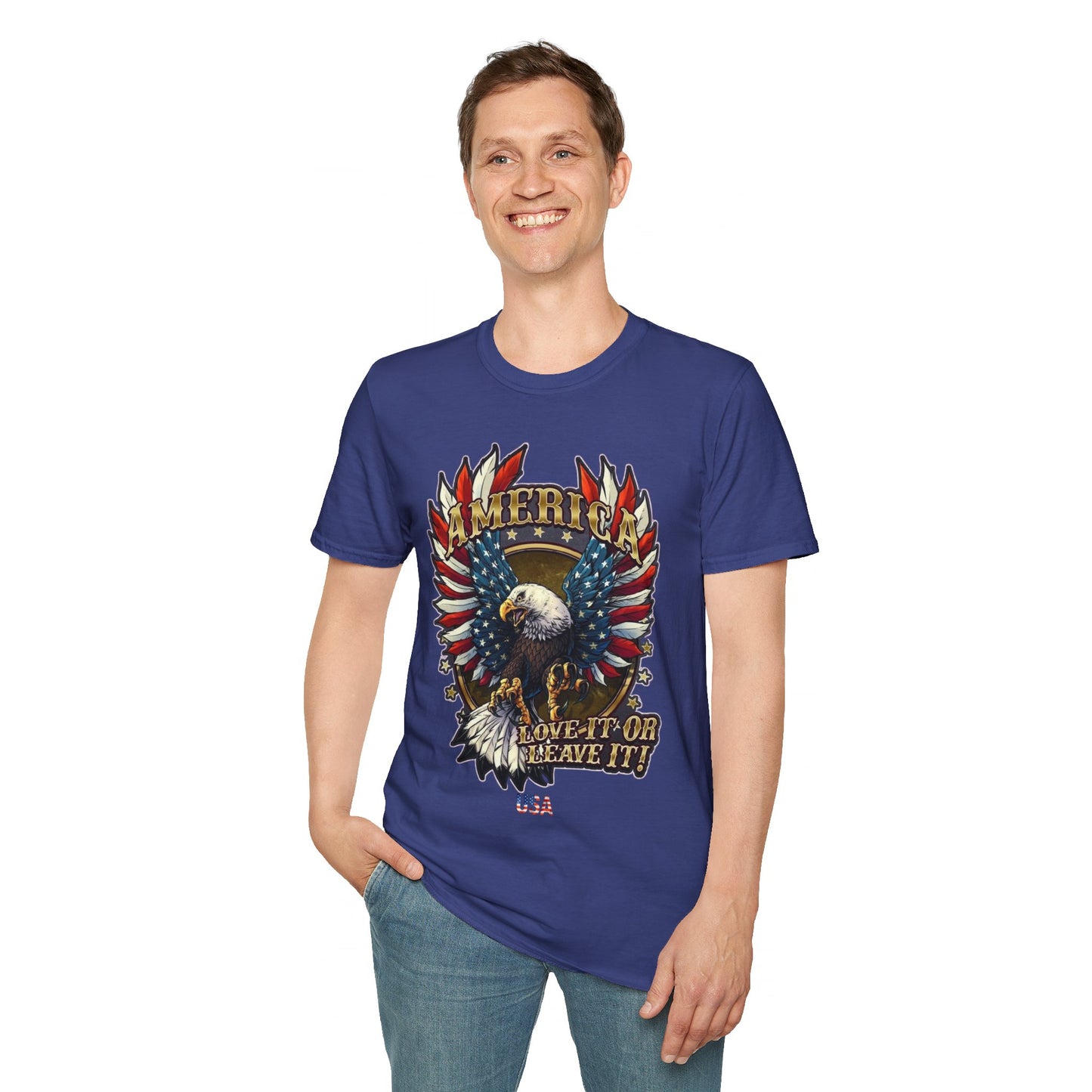 Eagle Usa Unisex T-Shirt Three