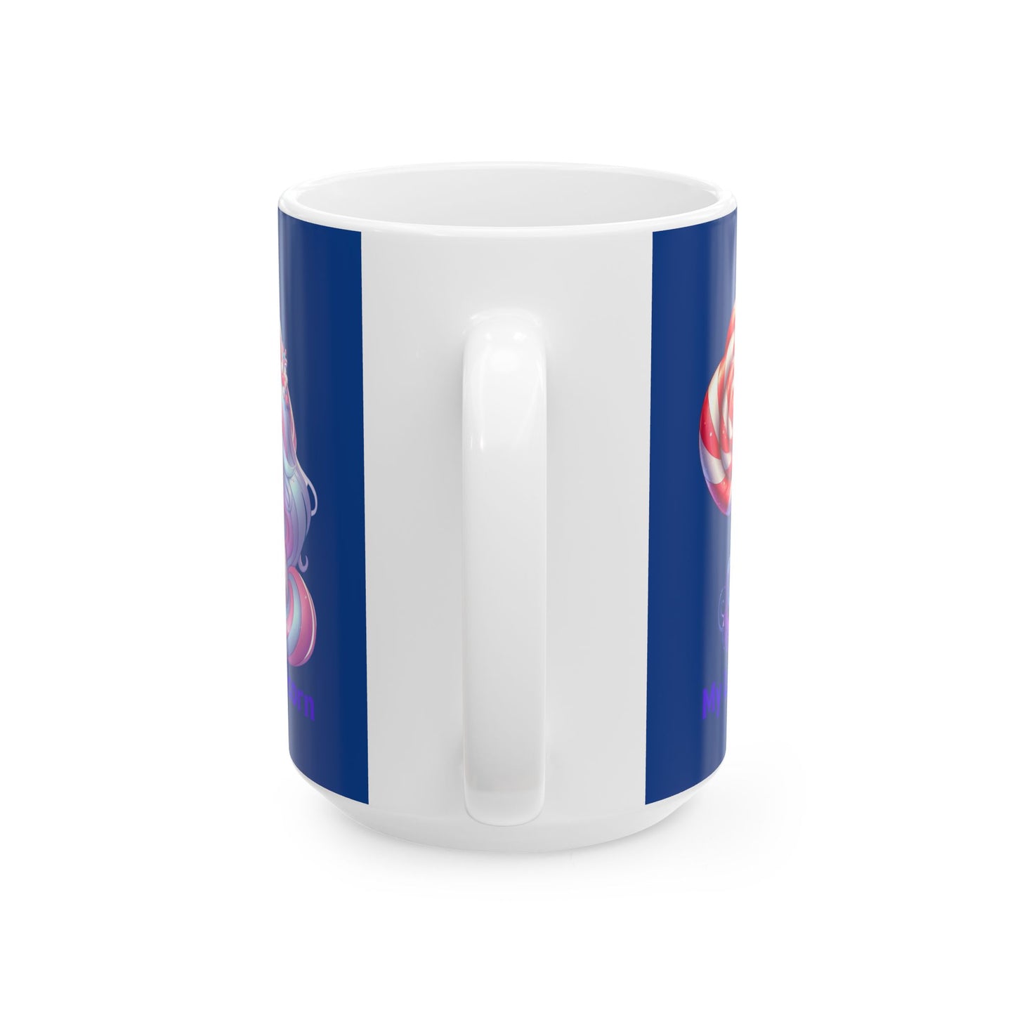 My Little Unicorn Sweet Mug 11-15 Ounces Dark Blue