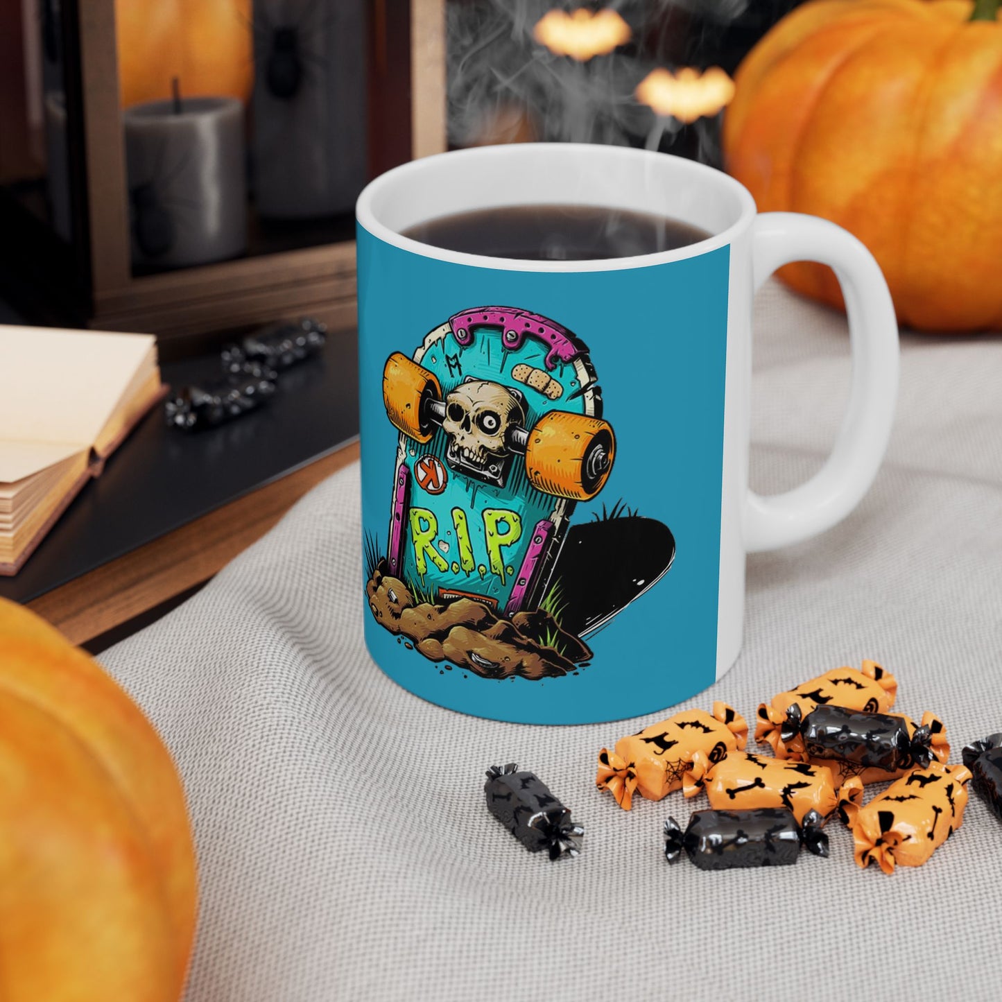 Monsters Mug 11-15 Onces Torquoise