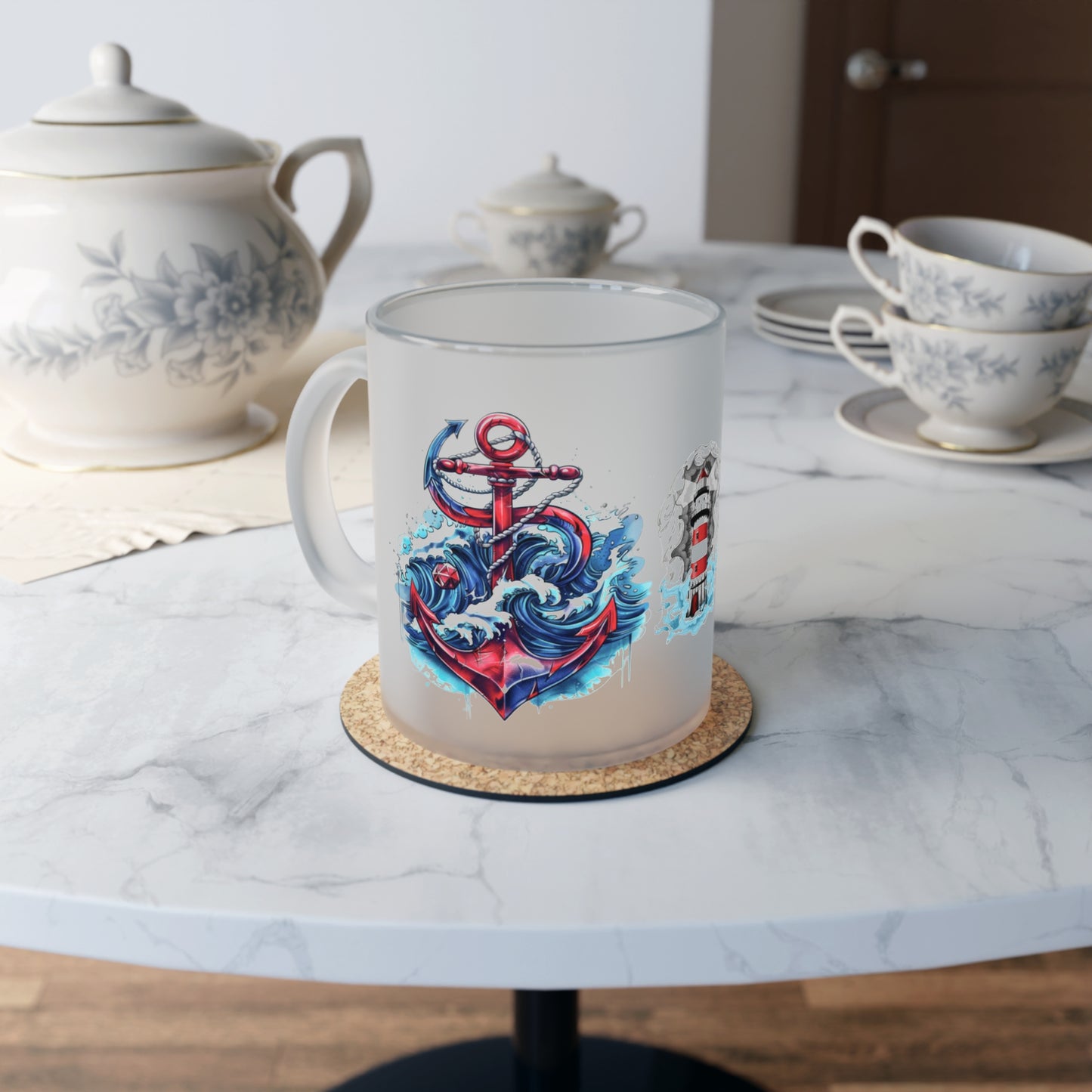 Frosted Glass Mug