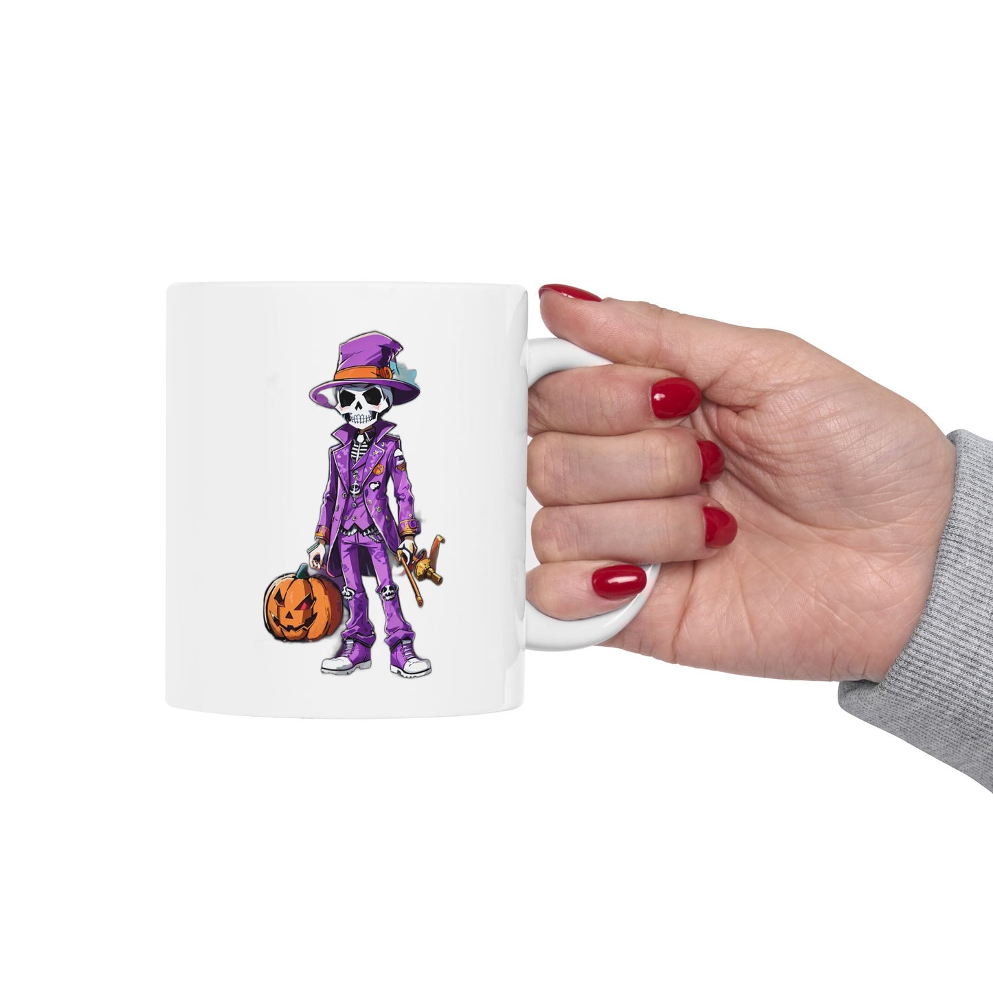 Halloween Mug 11-15 Onces White
