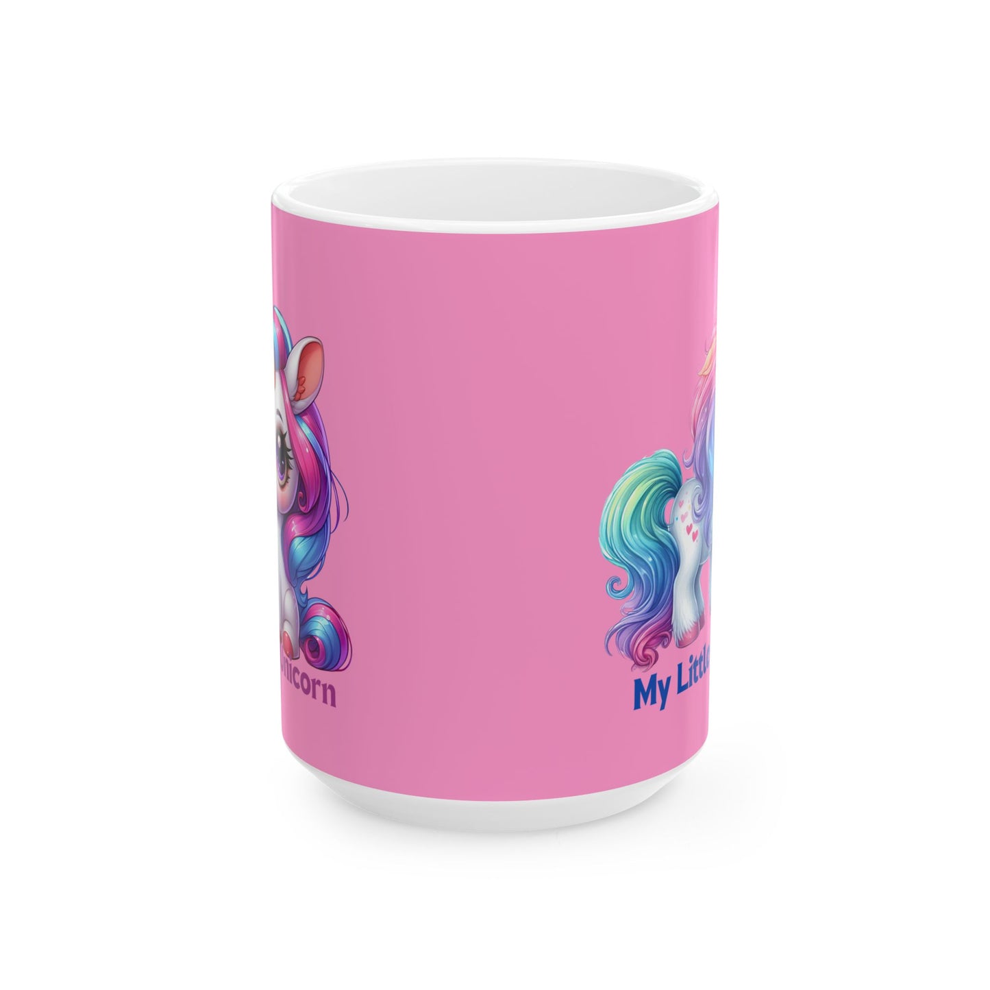 My Little Unicorn Castle Mug 11-15 Ounces Pink