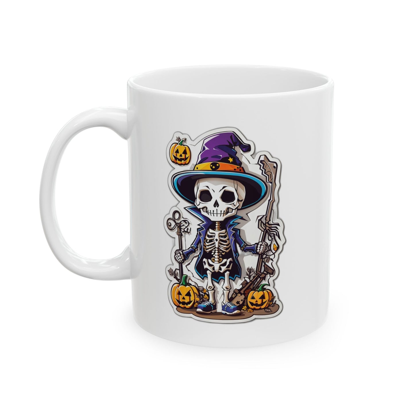 Halloween Mug 11-15 Onces White