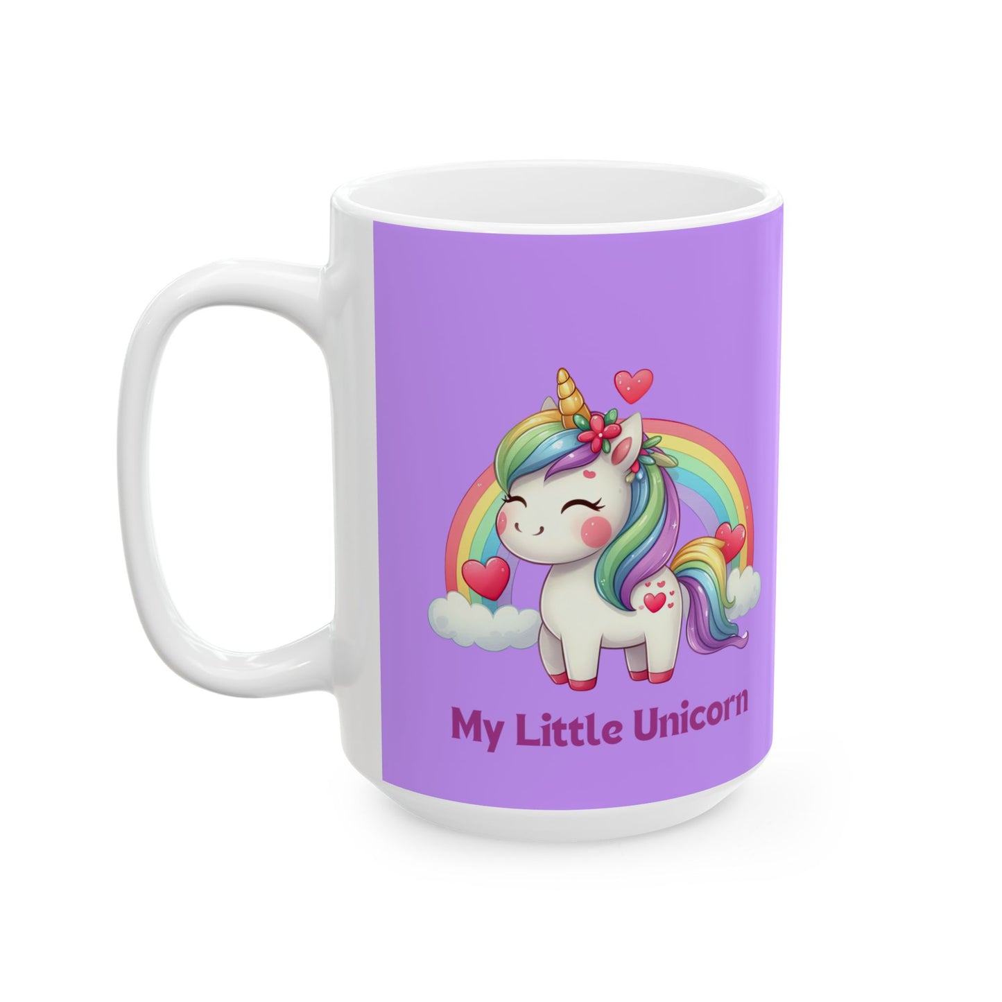 My Little Unicorn Princess Mug 11-15 Ounces Purple