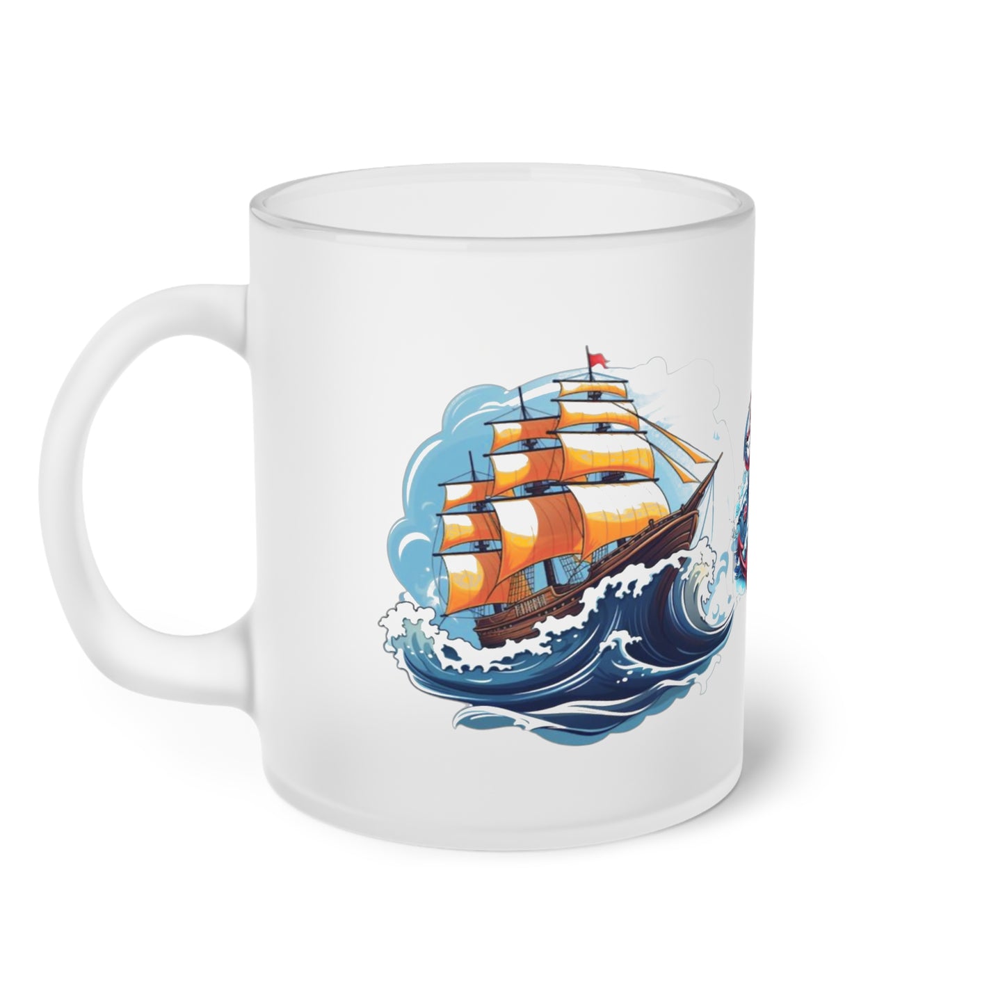 Frosted Glass Mug