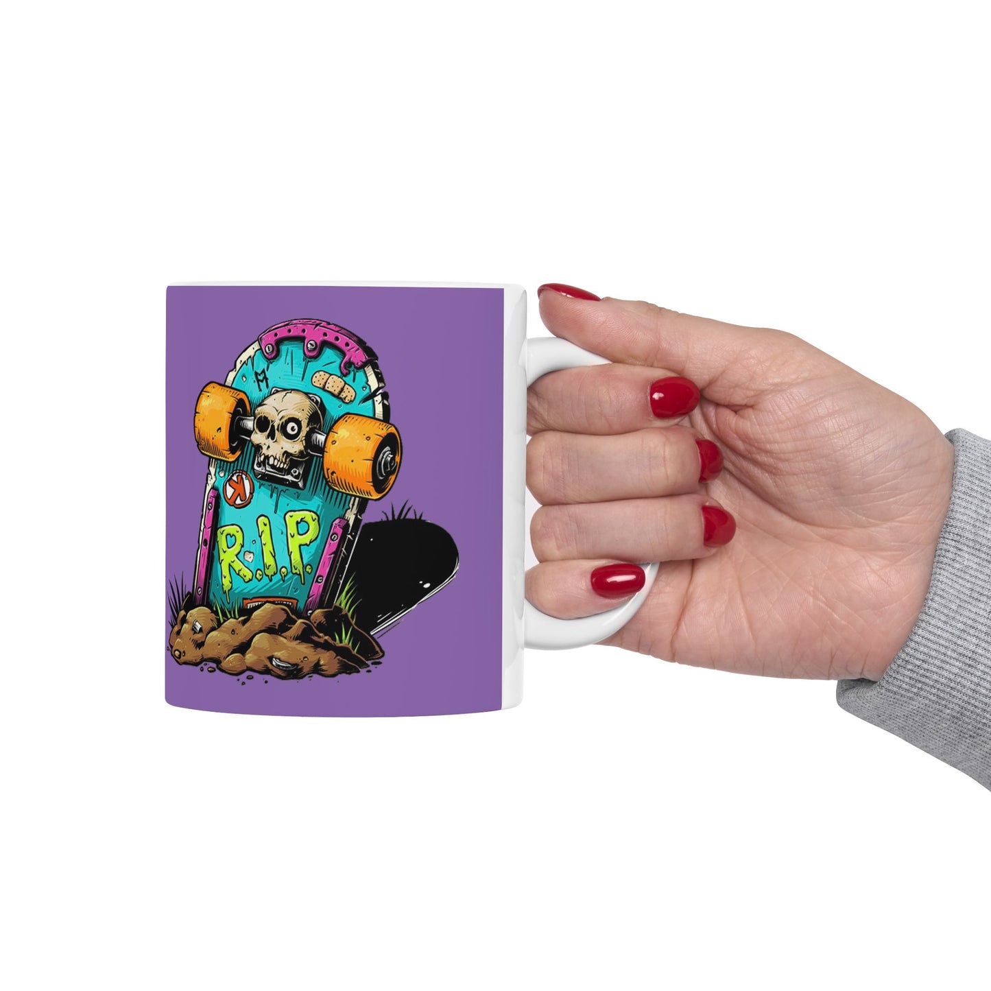 Monsters Mug 11-15 Onces Light Purple