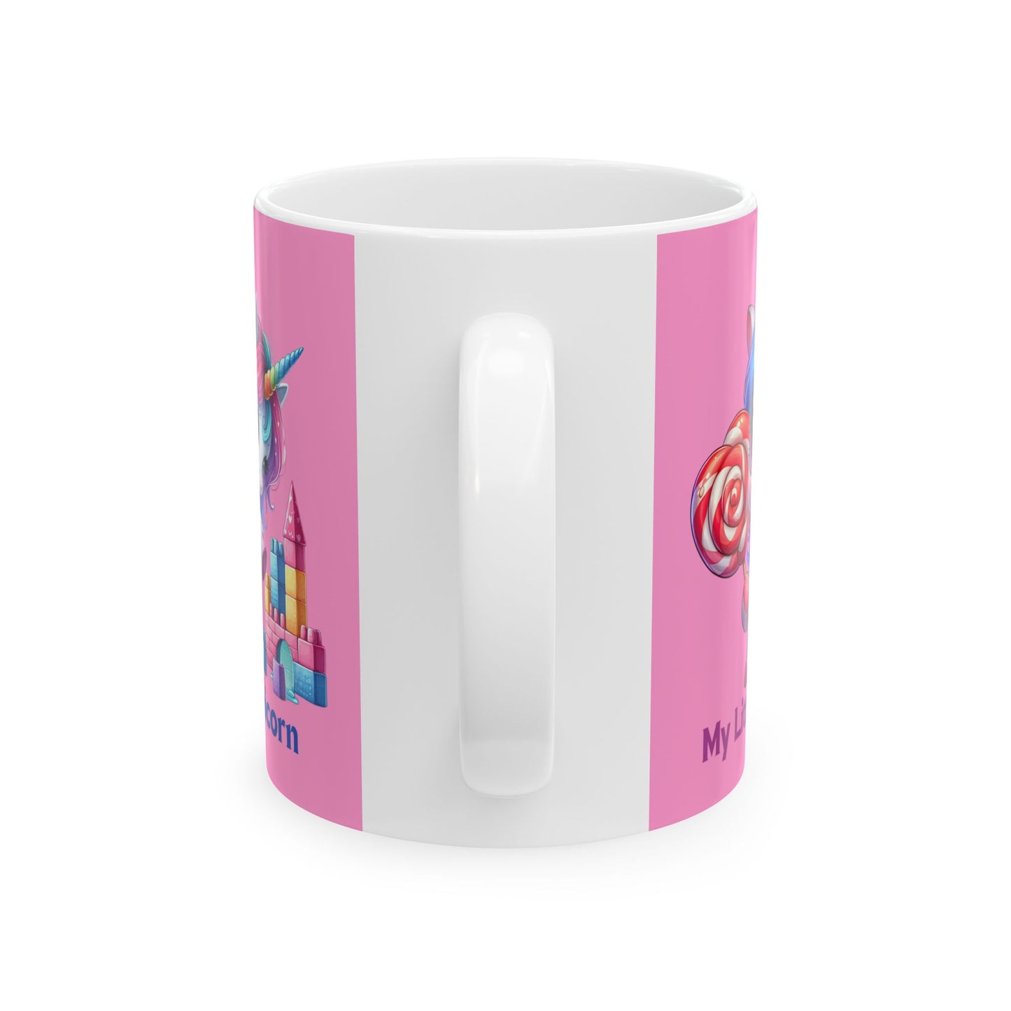 My Little Unicorn Castle Mug 11-15 Ounces Pink