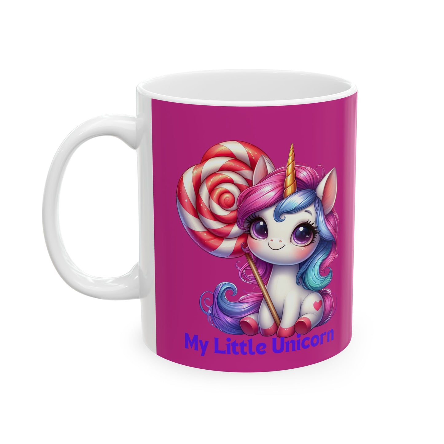 My Little Unicorn Sweet Mug 11-15 Ounces Pink