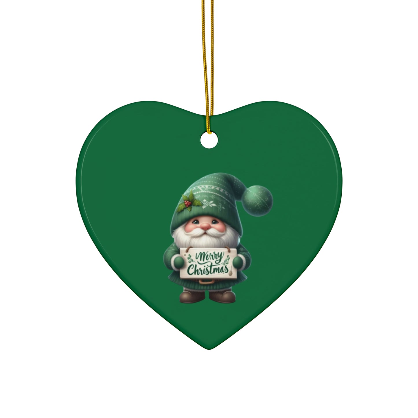 Ceramic Ornament, 4 Shapes