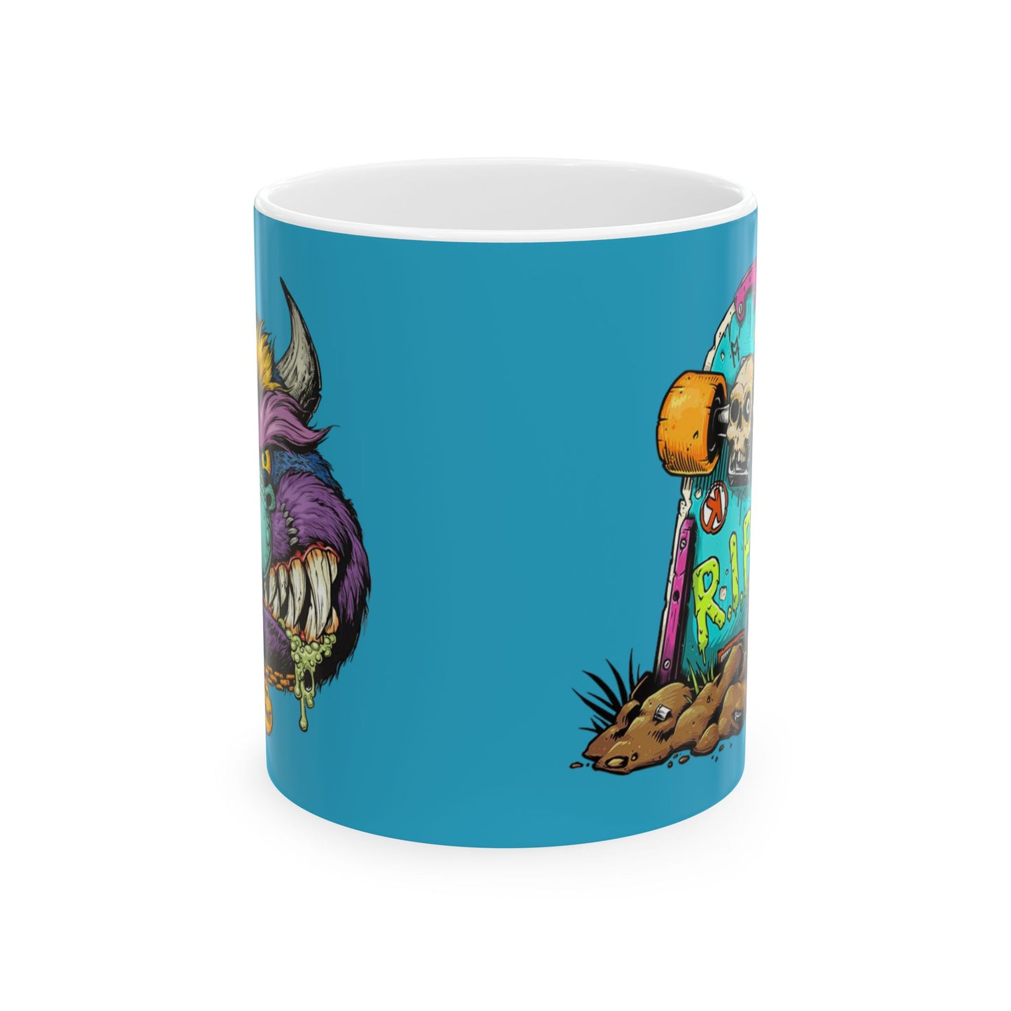 Monsters Mug 11-15 Onces Torquoise